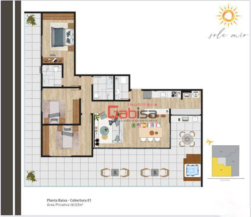 Apartamento à venda com 2 quartos, 85m² - Foto 11