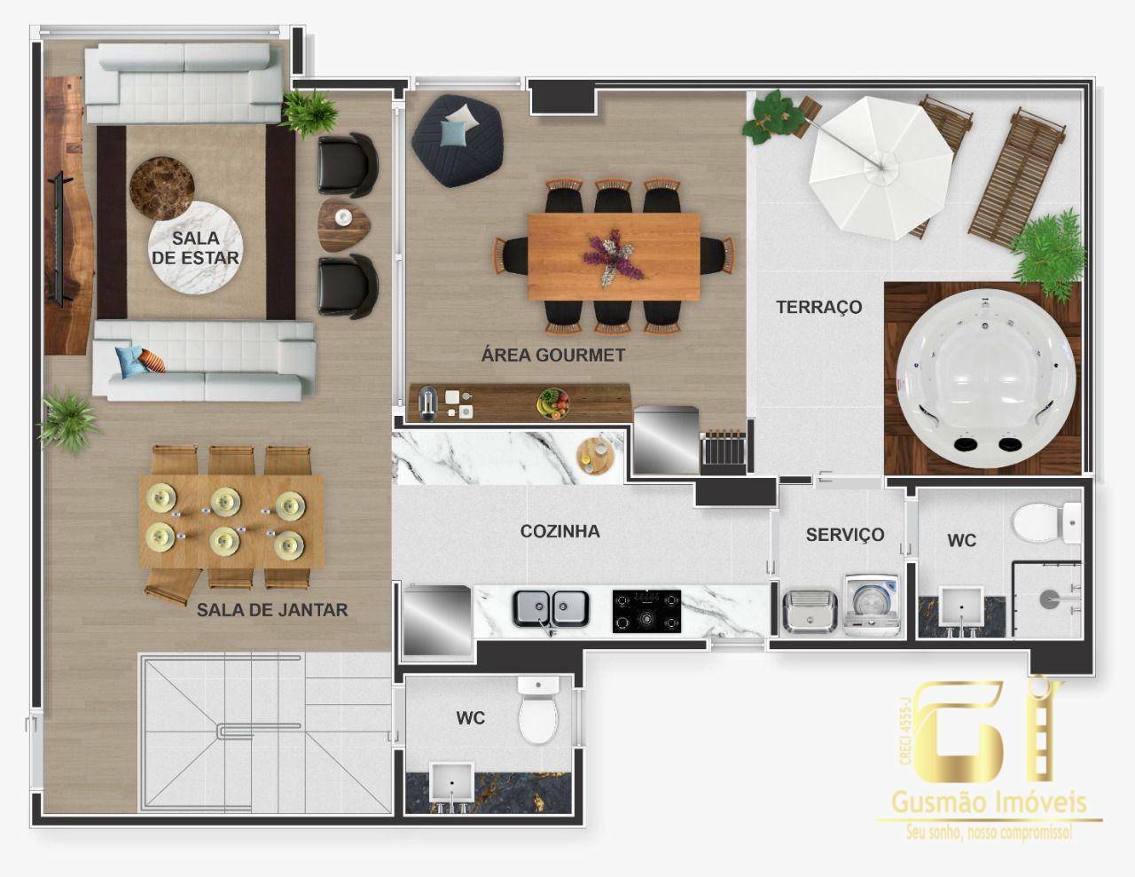 Apartamento à venda com 3 quartos, 79m² - Foto 19