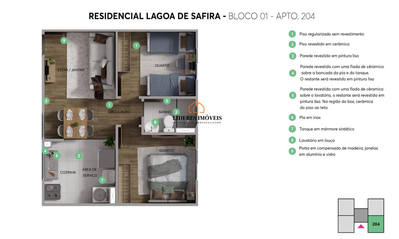 Apartamento à venda com 2 quartos, 41m² - Foto 11