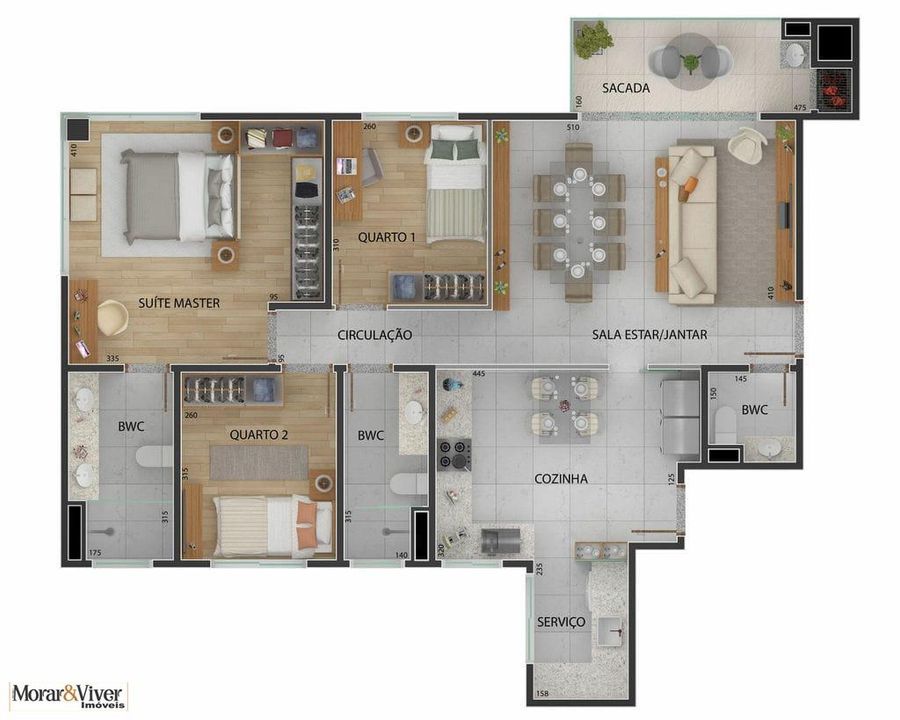 Apartamento à venda com 3 quartos, 103m² - Foto 15