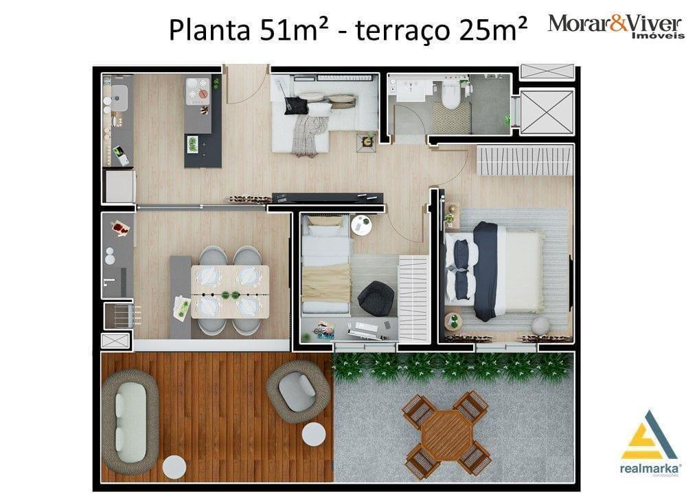 Apartamento à venda com 2 quartos, 51m² - Foto 26