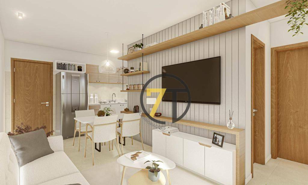 Apartamento à venda com 2 quartos, 52m² - Foto 1