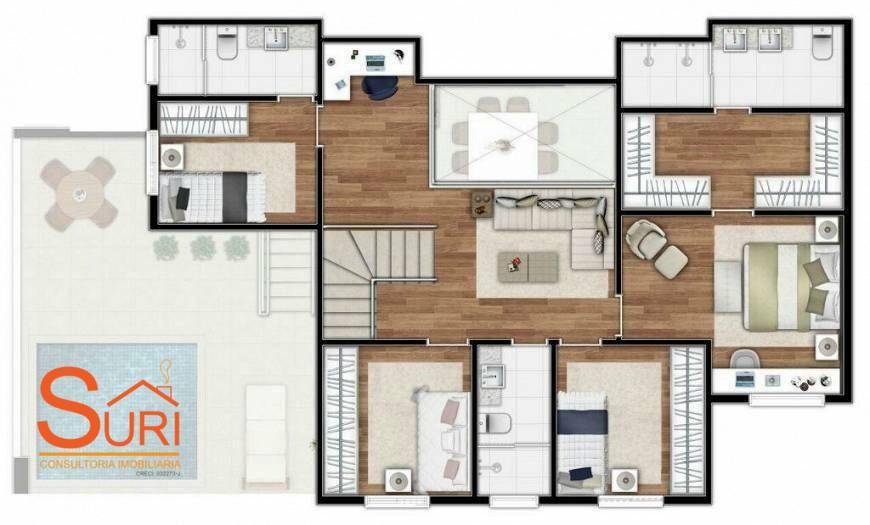 Apartamento à venda com 4 quartos, 130m² - Foto 10