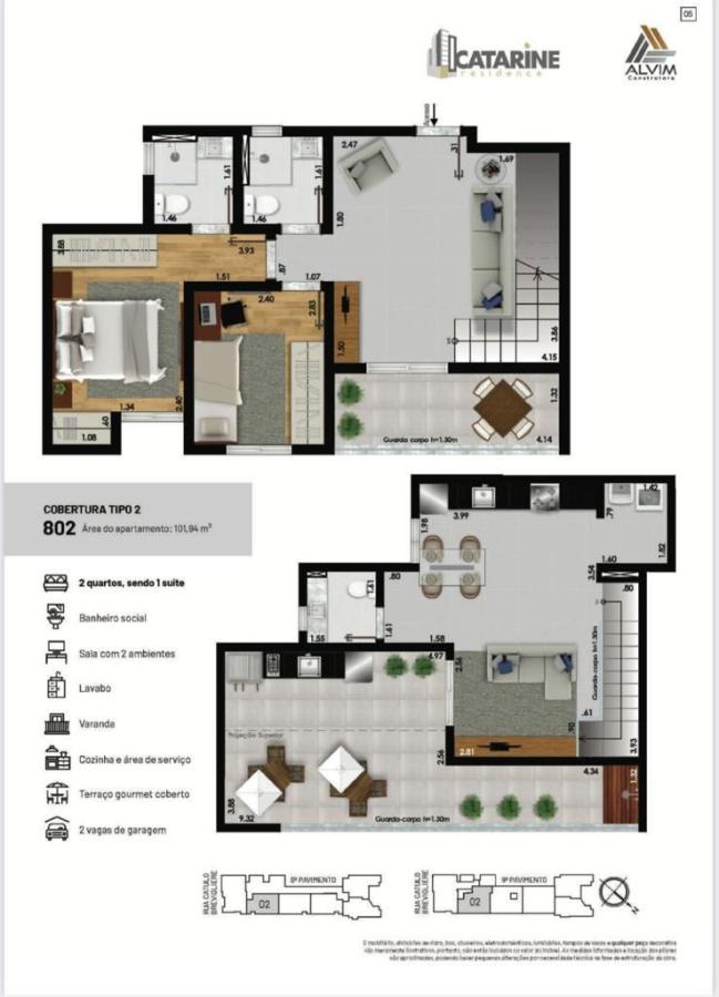 Apartamento à venda com 2 quartos, 56m² - Foto 8