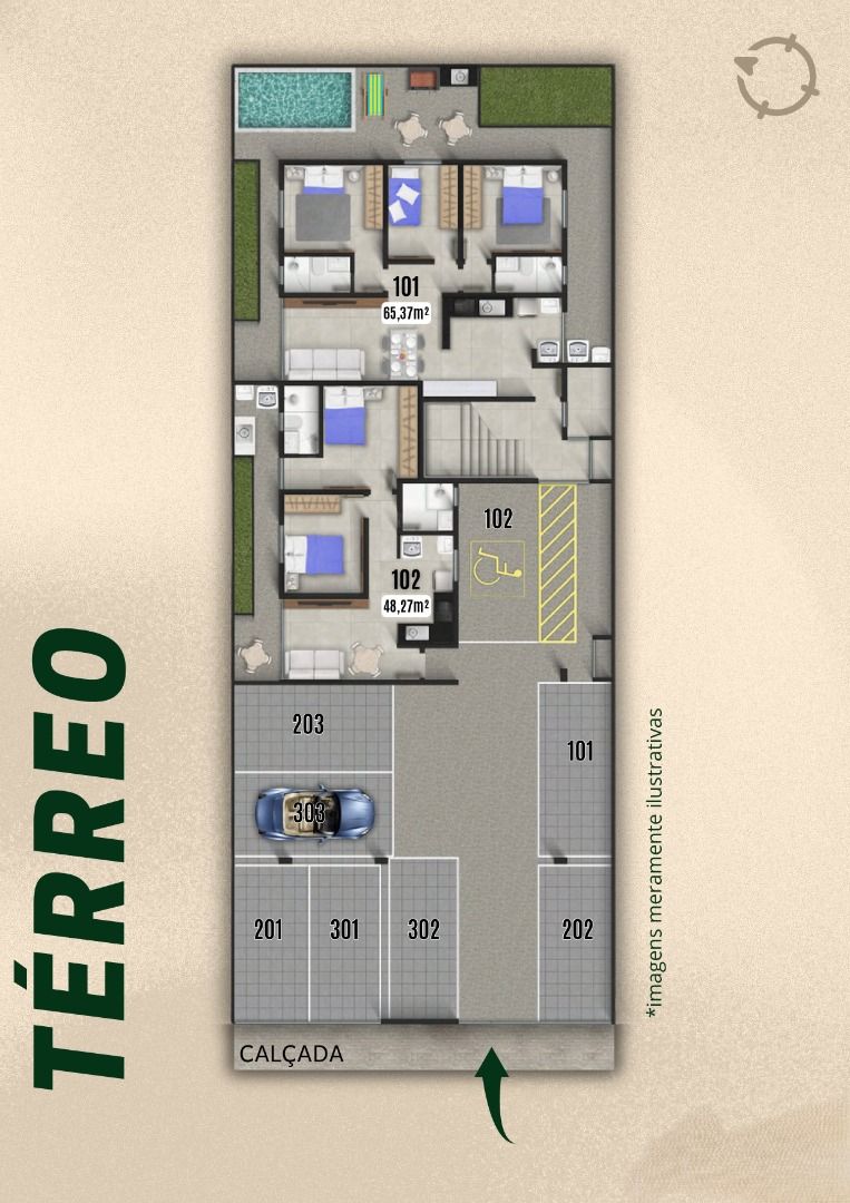 Cobertura à venda com 3 quartos, 124m² - Foto 6