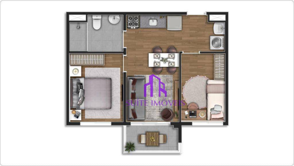 Apartamento à venda com 2 quartos, 37m² - Foto 24