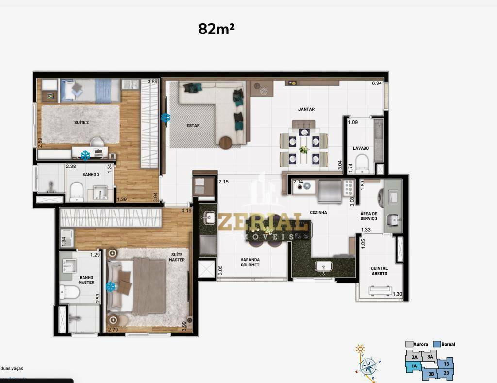 Apartamento à venda com 2 quartos, 82m² - Foto 15