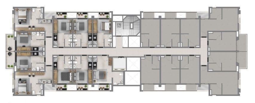 Apartamento à venda com 2 quartos, 58m² - Foto 34