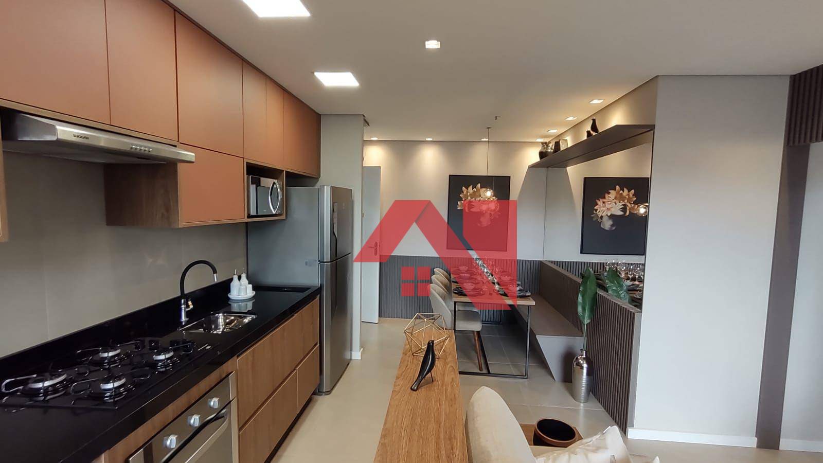 Apartamento à venda com 2 quartos, 52m² - Foto 2