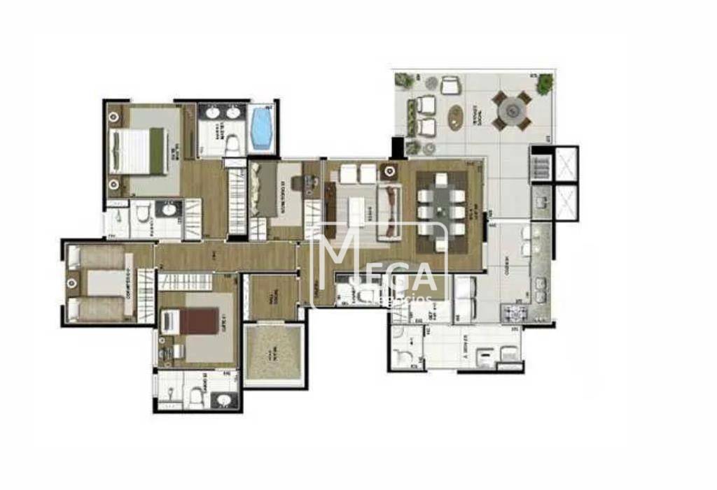 Apartamento à venda com 3 quartos, 111m² - Foto 14