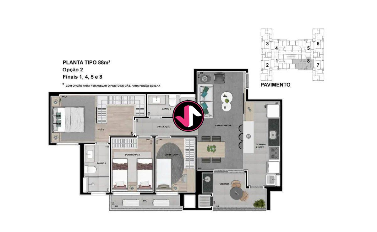Apartamento à venda com 2 quartos - Foto 16