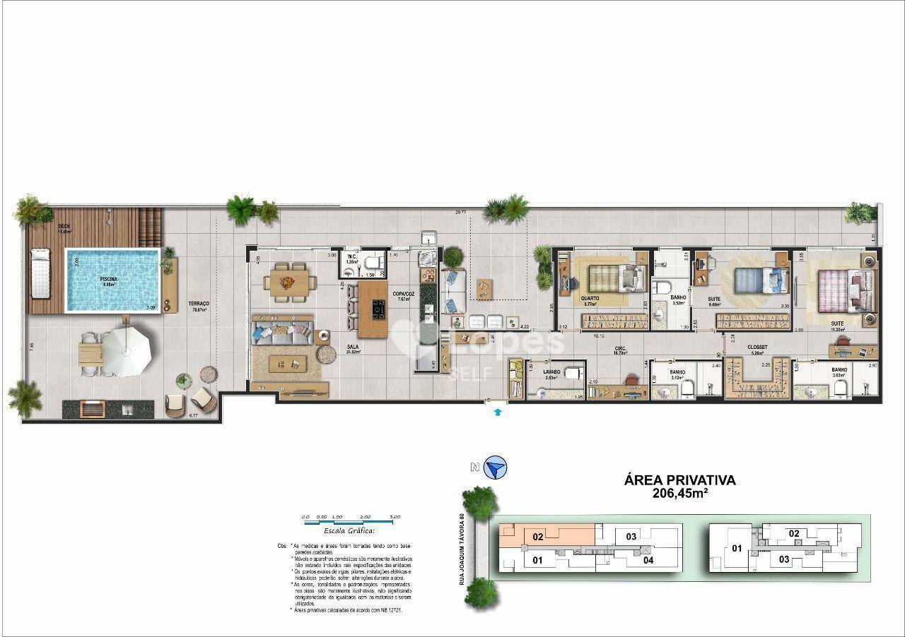 Apartamento à venda com 3 quartos, 126m² - Foto 27