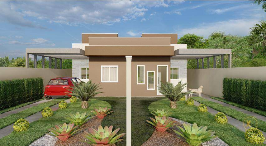 Casa, 3 quartos, 60 m² - Foto 1