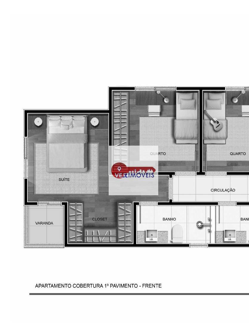 Apartamento à venda com 3 quartos, 78m² - Foto 10