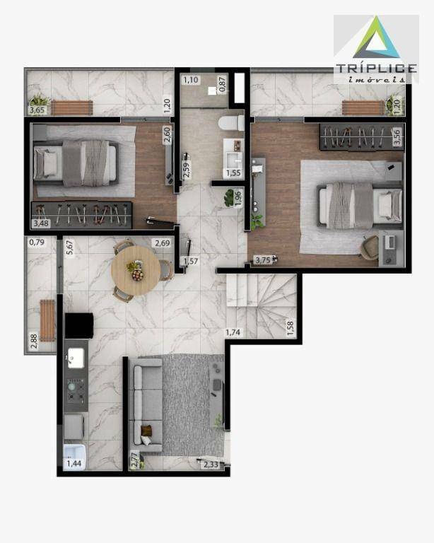 Cobertura, 3 quartos, 150 m² - Foto 29