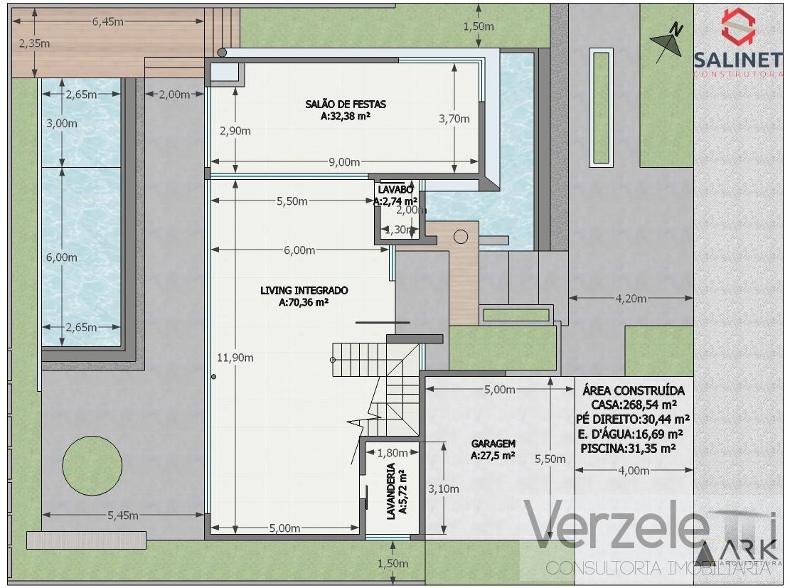 Casa de Condomínio à venda com 3 quartos, 448m² - Foto 10