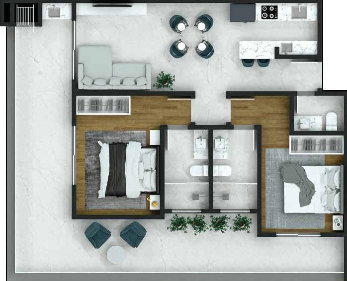 Apartamento à venda com 2 quartos, 102m² - Foto 37