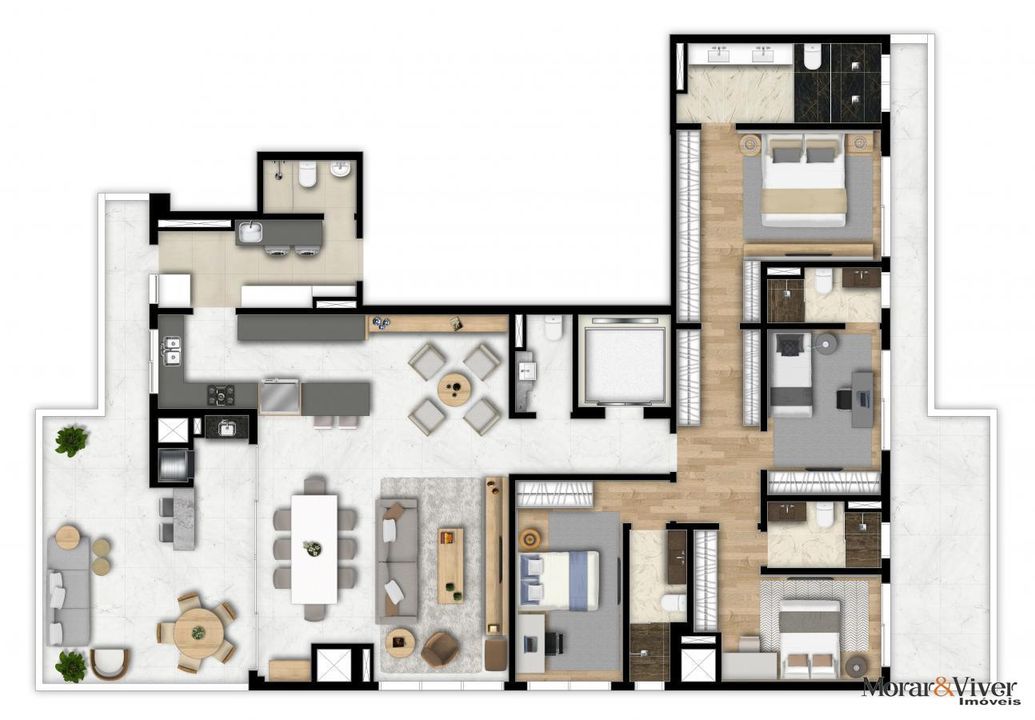 Apartamento à venda com 2 quartos, 125m² - Foto 34