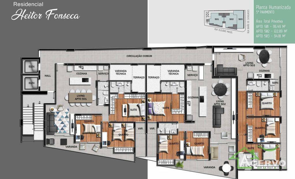 Cobertura à venda com 4 quartos, 276m² - Foto 11