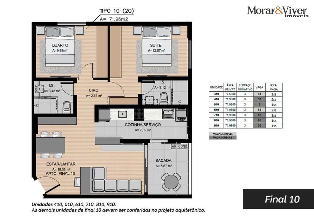 Apartamento à venda com 2 quartos, 67m² - Foto 31