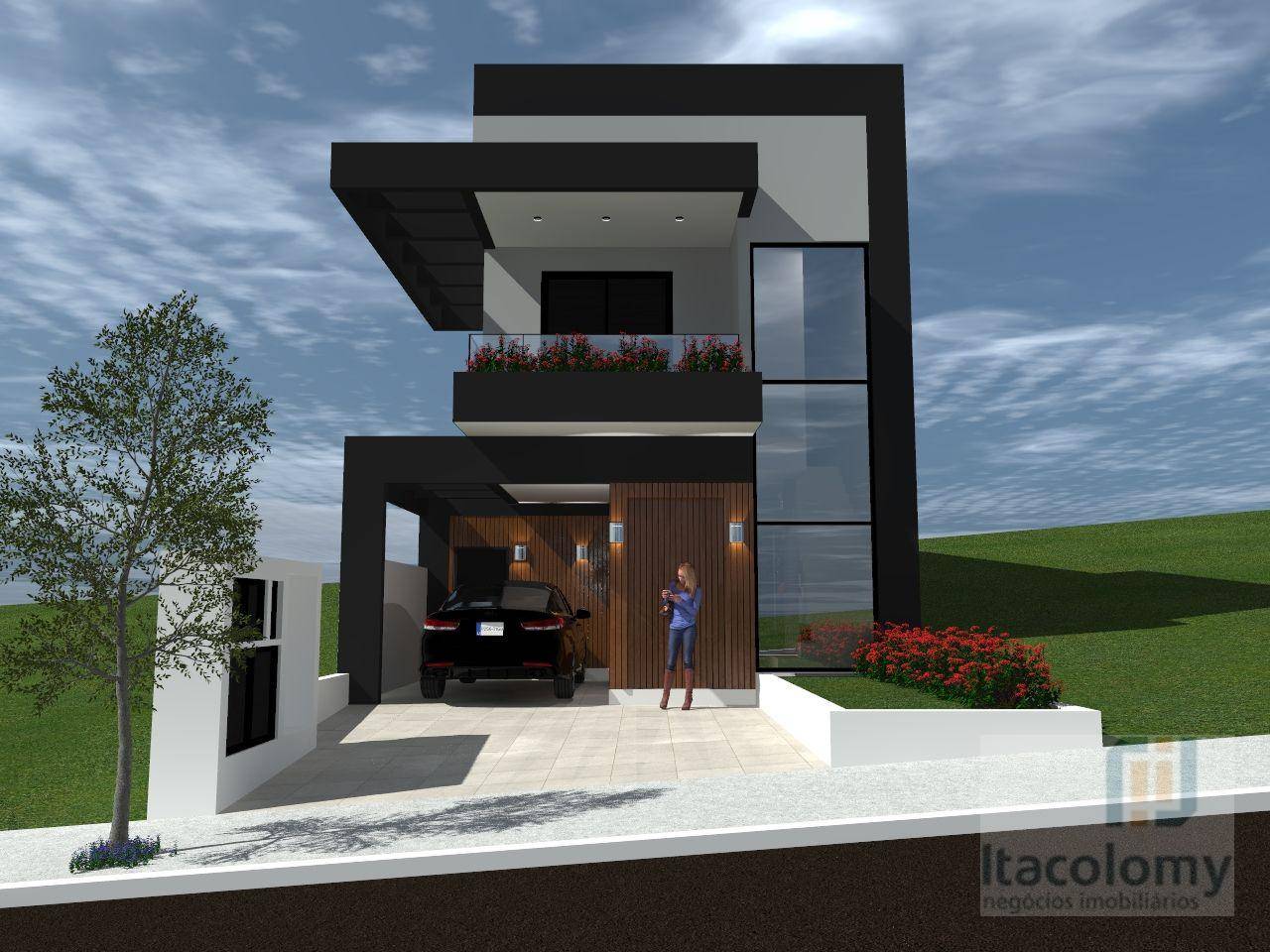 Casa de Condomínio, 3 quartos - Foto 1