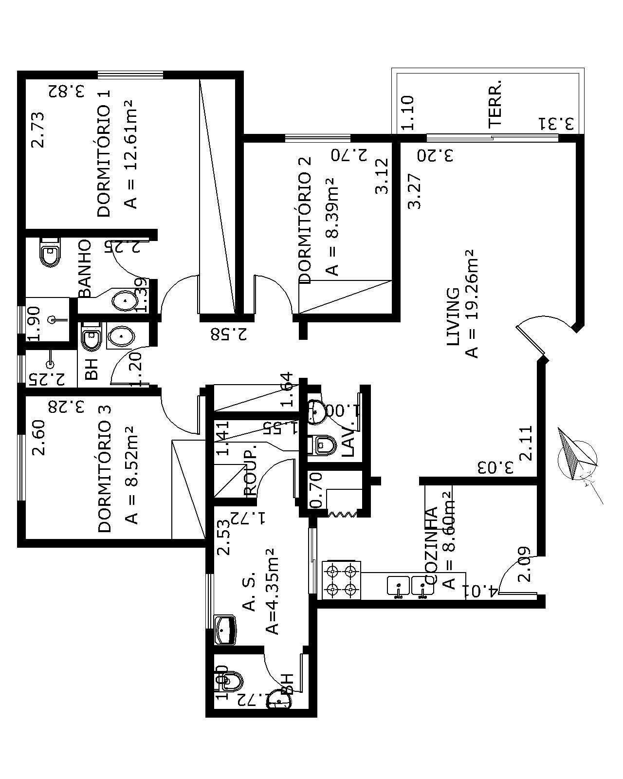 Apartamento à venda com 3 quartos, 152m² - Foto 15