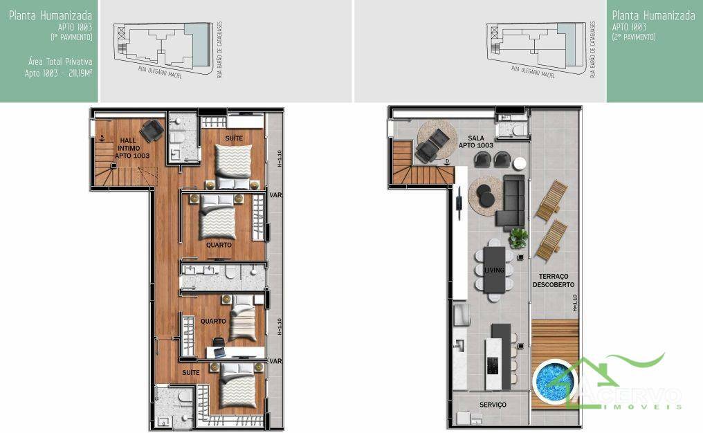 Cobertura à venda com 4 quartos, 276m² - Foto 6