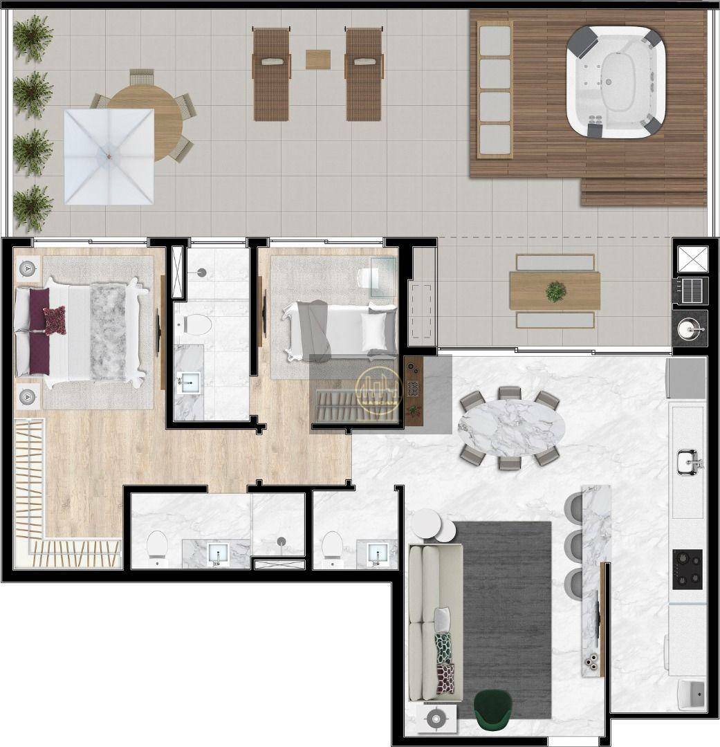 Apartamento à venda e aluguel com 2 quartos, 87m² - Foto 49