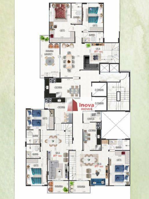 Apartamento à venda com 2 quartos, 114m² - Foto 5