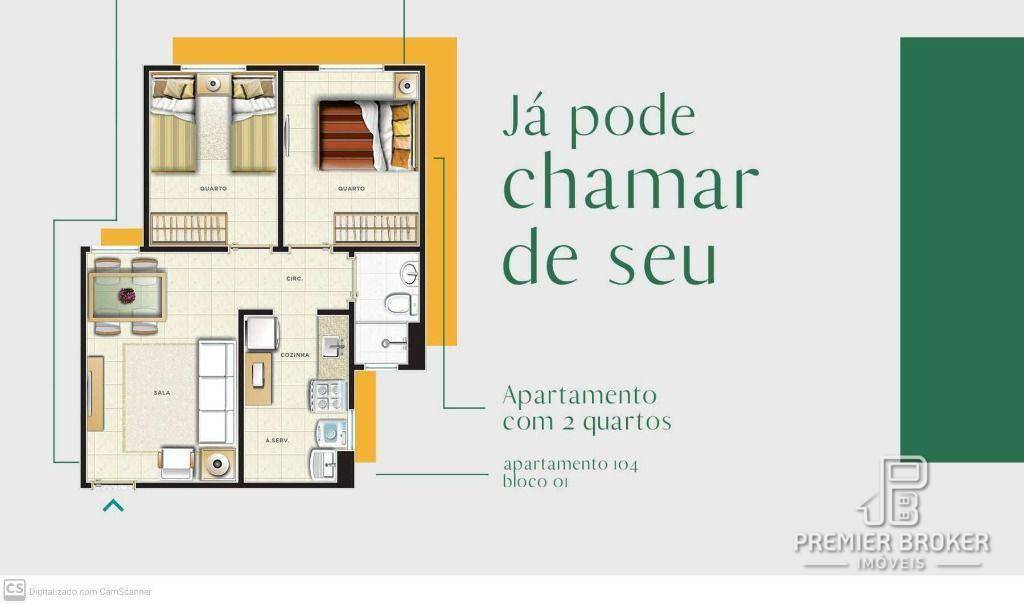 Apartamento à venda com 2 quartos, 46m² - Foto 18