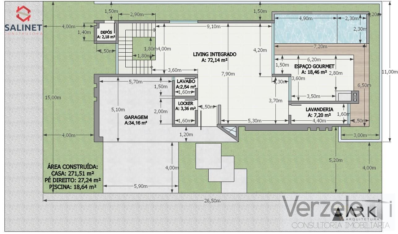 Casa de Condomínio à venda com 3 quartos, 397m² - Foto 14