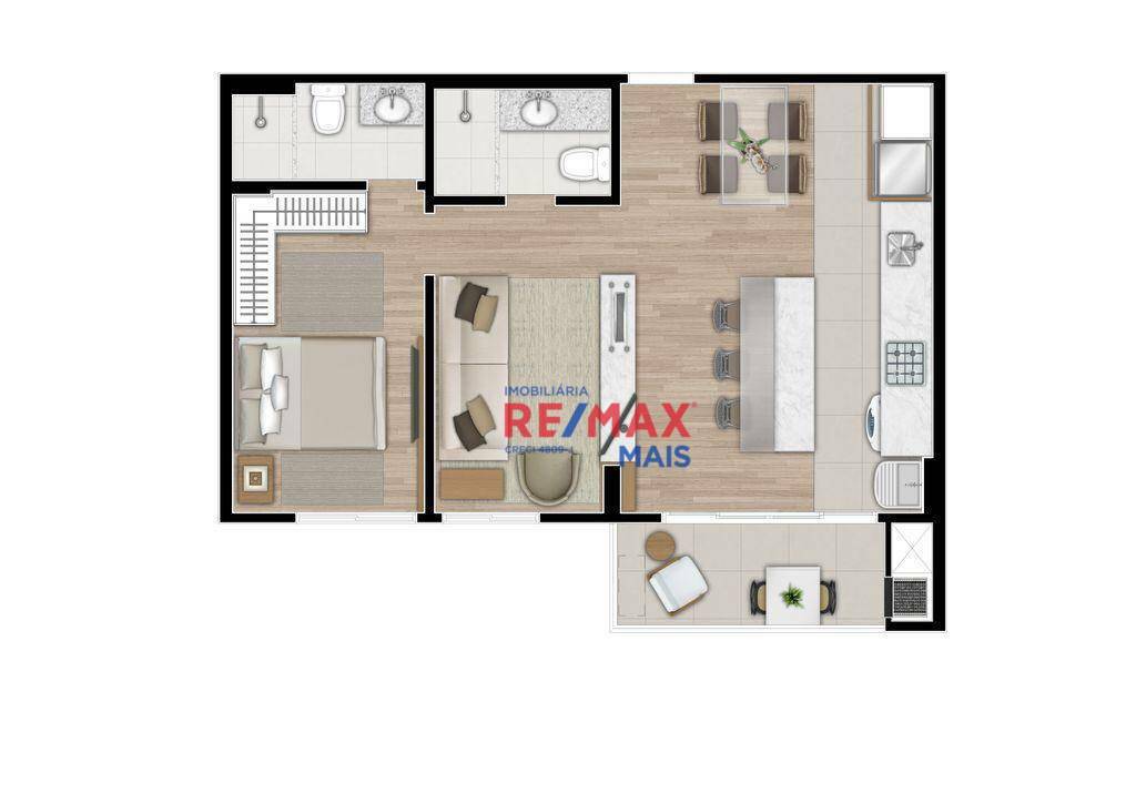 Apartamento à venda com 2 quartos, 67m² - Foto 19