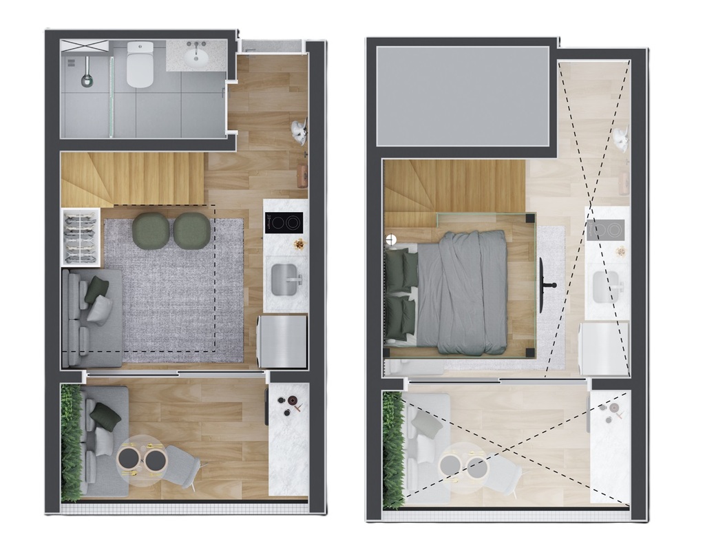 Apartamento à venda com 1 quarto, 4115m² - Foto 32