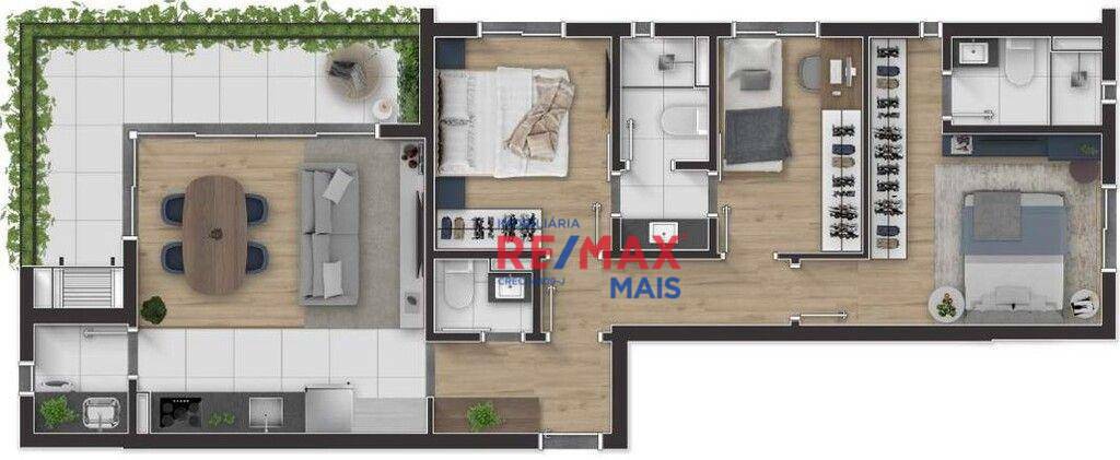 Apartamento à venda com 1 quarto, 45m² - Foto 12