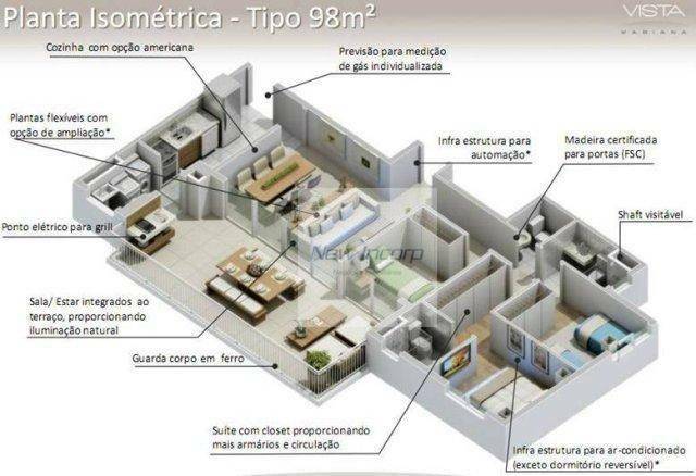 Apartamento à venda com 3 quartos, 100m² - Foto 43