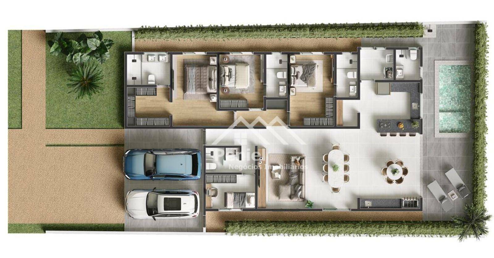 Casa de Condomínio à venda com 3 quartos, 208m² - Foto 9