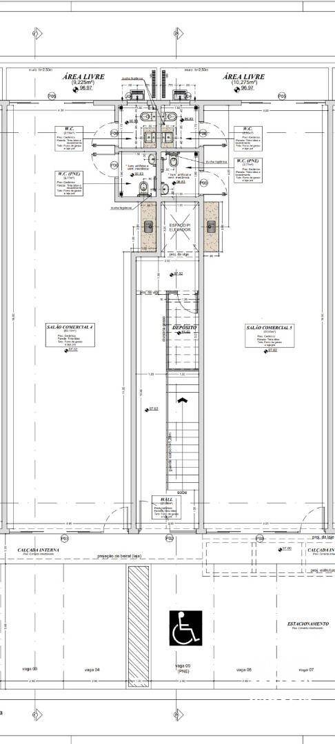 Loja-Salão, 83 m² - Foto 2