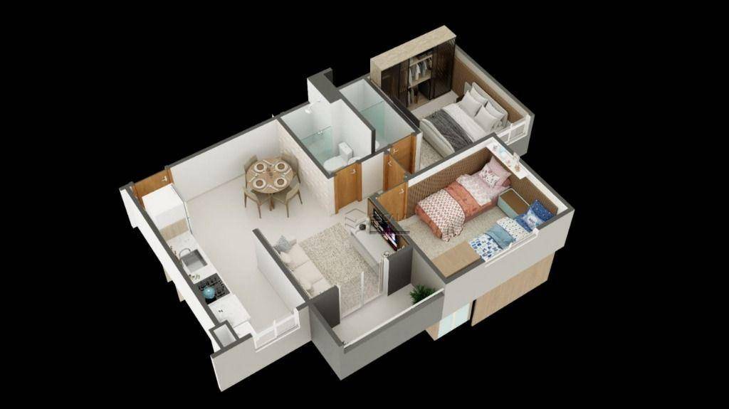 Apartamento à venda com 2 quartos, 46m² - Foto 47