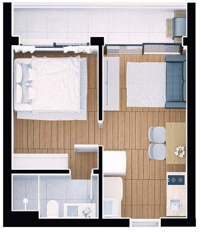 Apartamento à venda com 1 quarto, 41m² - Foto 34