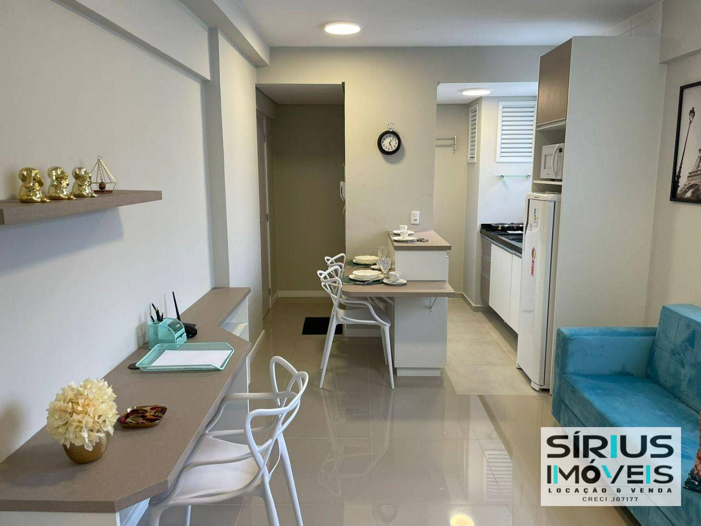 Apartamento à venda com 1 quarto, 32m² - Foto 1