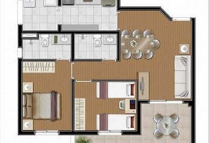 Apartamento à venda com 2 quartos, 63m² - Foto 7