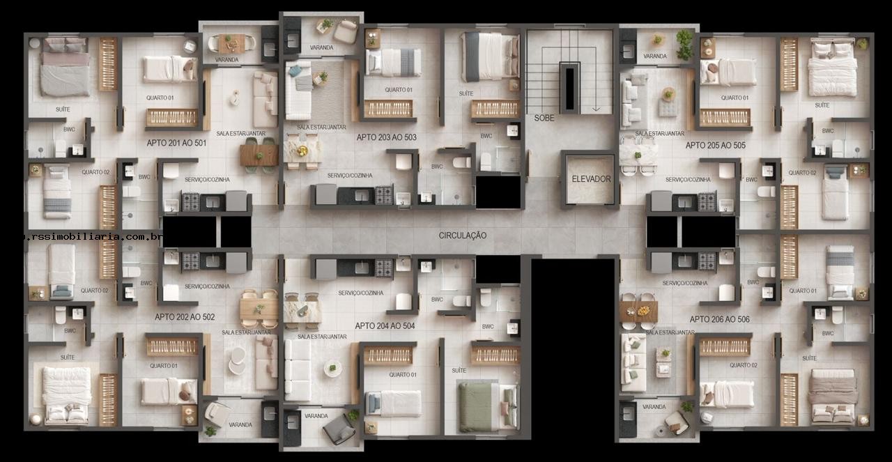 Apartamento, 3 quartos, 55 m² - Foto 19