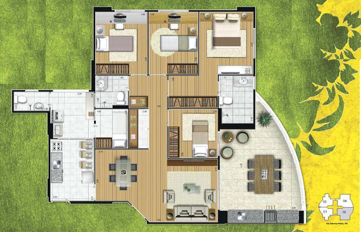 Apartamento à venda com 4 quartos, 113m² - Foto 6