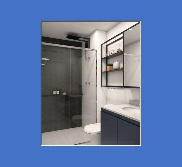 Apartamento à venda com 1 quarto, 45m² - Foto 3