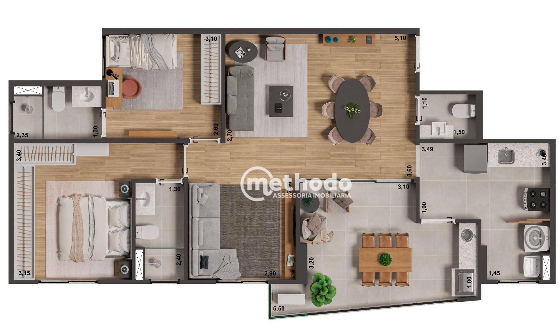 Apartamento à venda com 4 quartos, 83m² - Foto 14