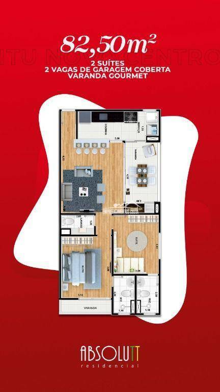 Apartamento à venda com 2 quartos, 82m² - Foto 22