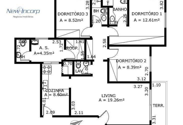 Apartamento à venda com 3 quartos, 93m² - Foto 78