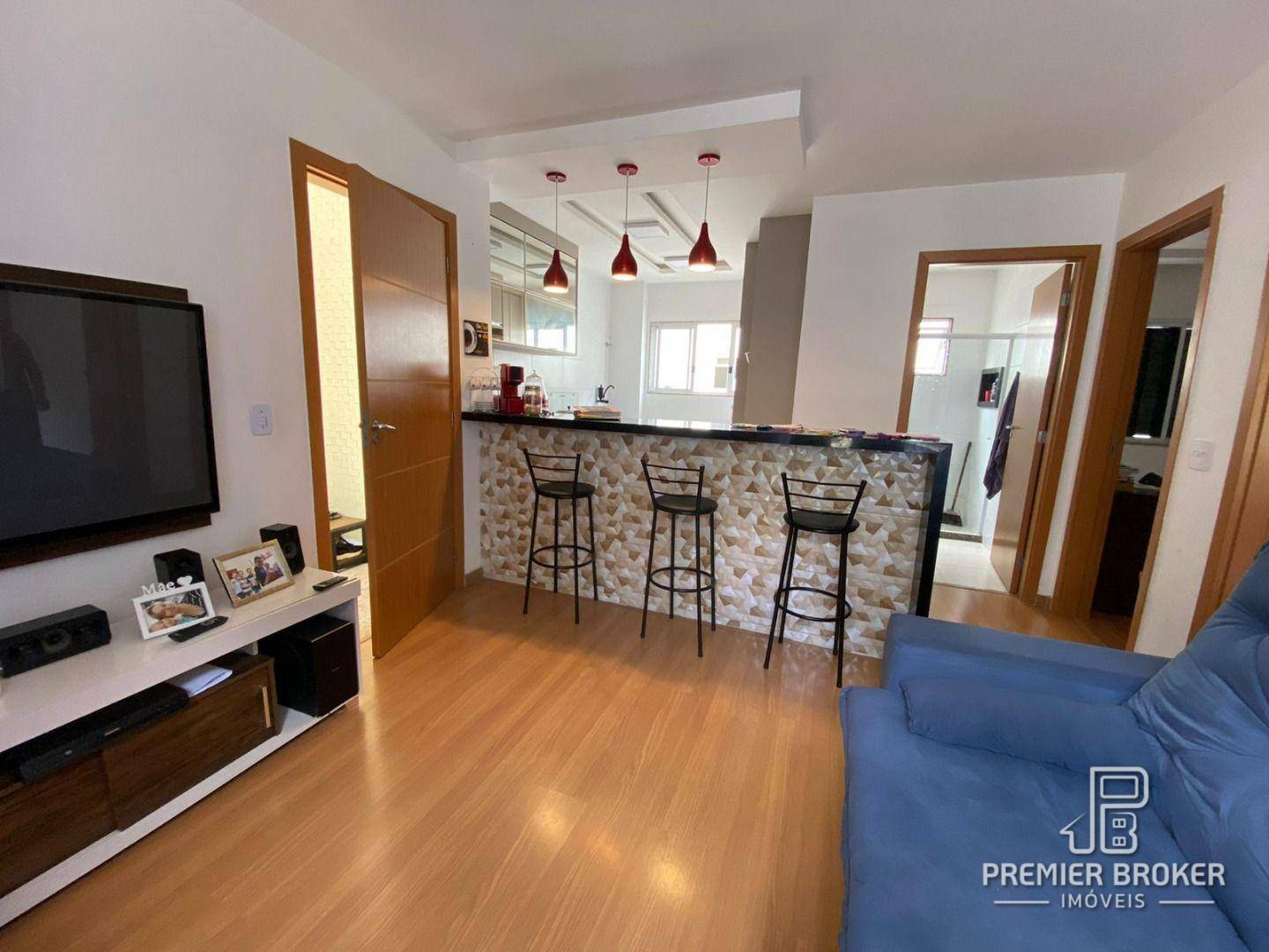 Apartamento à venda com 2 quartos, 52m² - Foto 2