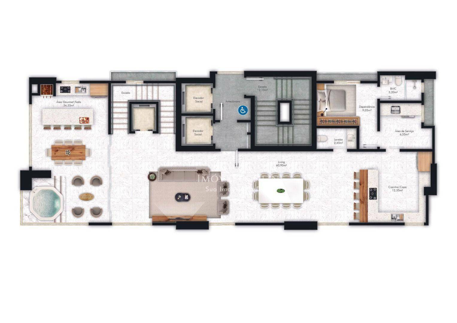 Apartamento à venda com 4 quartos, 154m² - Foto 28