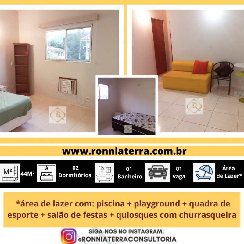 Apartamento à venda com 2 quartos, 44m² - Foto 2